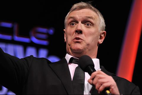 Greg Davies was on hand to entertain the 1,600 guests